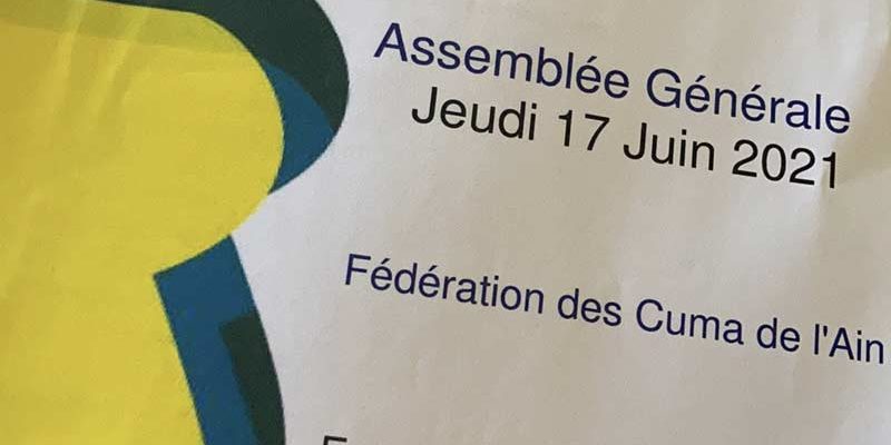 Assemblée Générale FDCUMA01 Assemblée Générale FDCUMA01