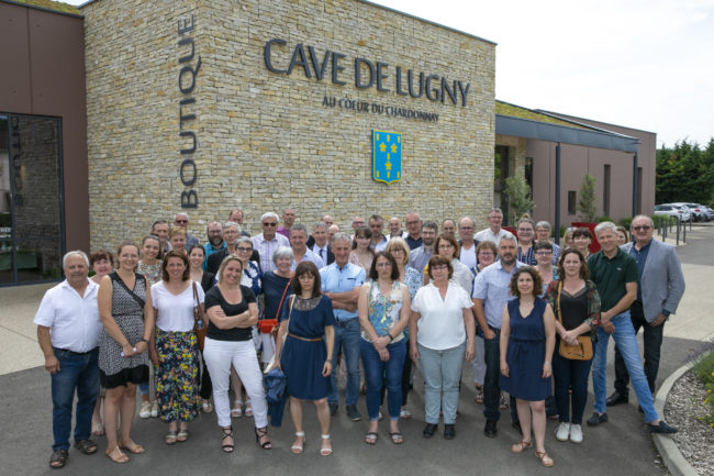 Assemblee generale AG3C, Cave de Lugny. Salariés, administrateurs et invités de l'AG